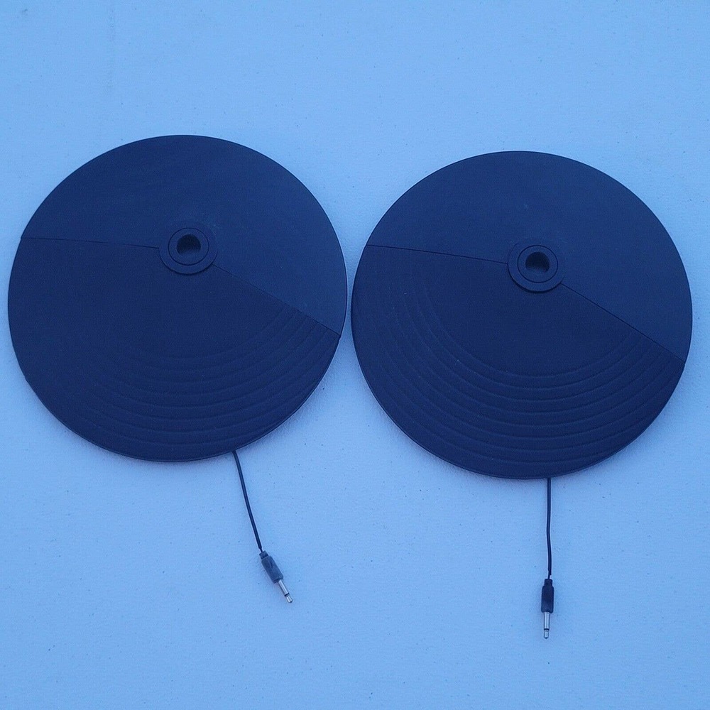 ACTIVISION GUITAR HERO BAND CYMBALS ONLY DRUM KIT Xbox 360 Wii PS3 Needs Wires!